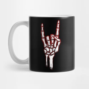 Red Horns Aloft Mug